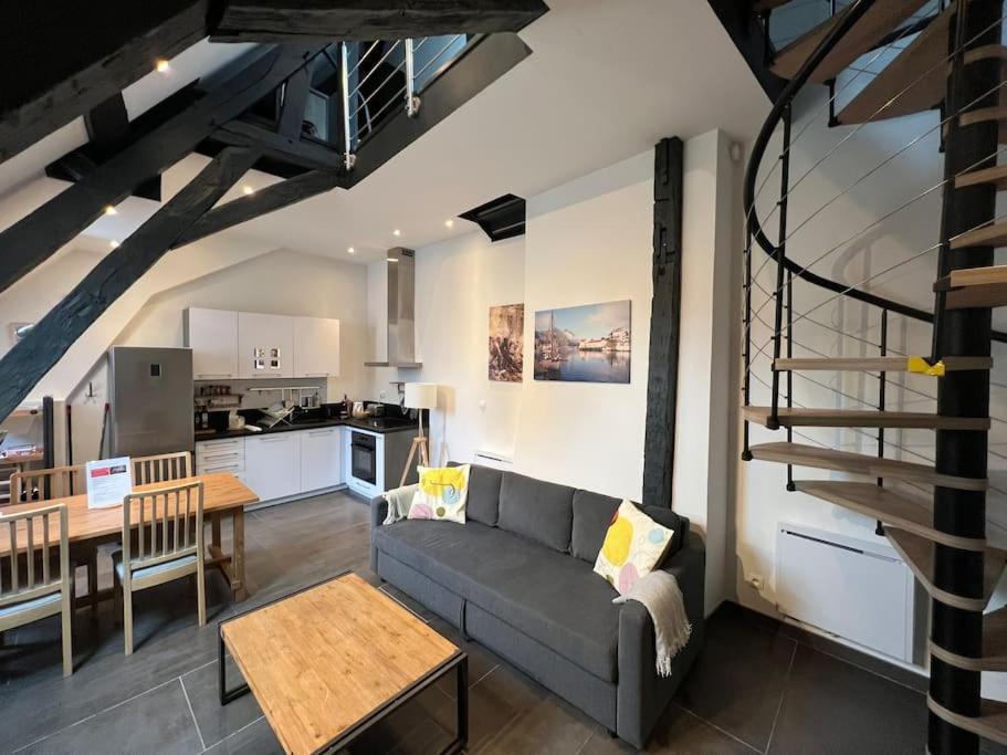 Апартаменты Le Jeannin, Magnifique Duplex 6 Prs - Centre Historique De Дижон Экстерьер фото
